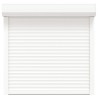 Store Roulant Blanc 100 x 100 cm Aluminium et Polyuréthane 638272638272