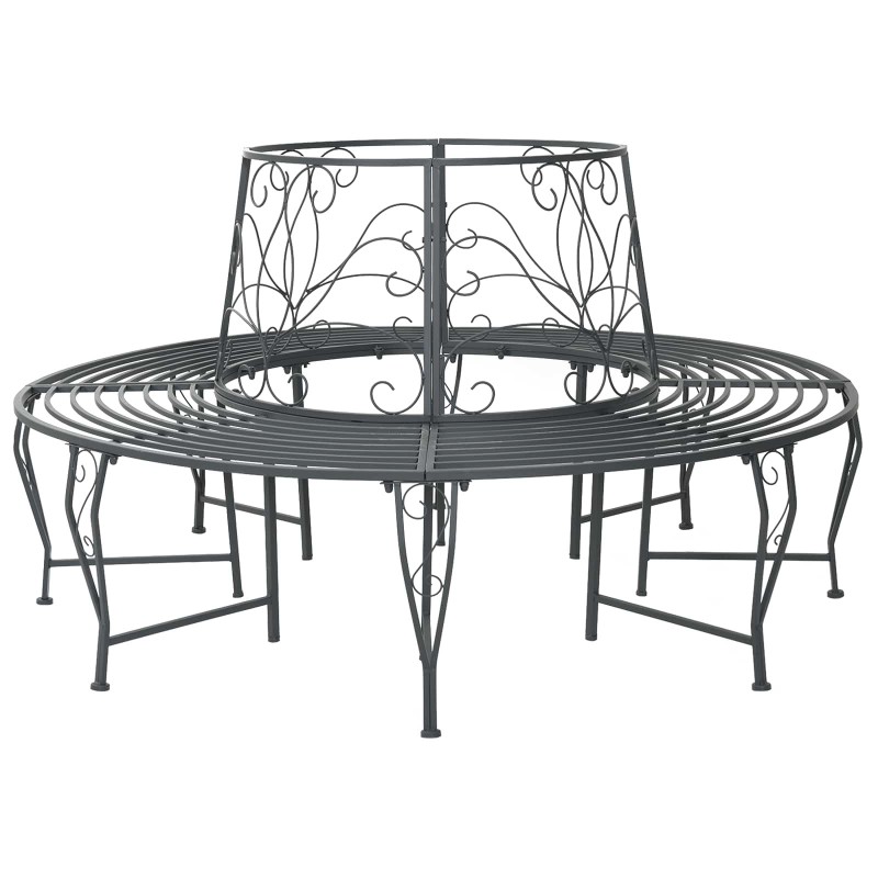Banc d'Arbre 8-Nombre de places Ø 160 x 89 cm Acier 638297638297