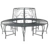 Banc d'Arbre 8-Nombre de places Ø 160 x 89 cm Acier 638297638297