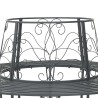 Banc d'Arbre 8-Nombre de places Ø 160 x 89 cm Acier 638297638297