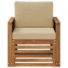 Sofa de milieu extérieur Naturel 638298638298