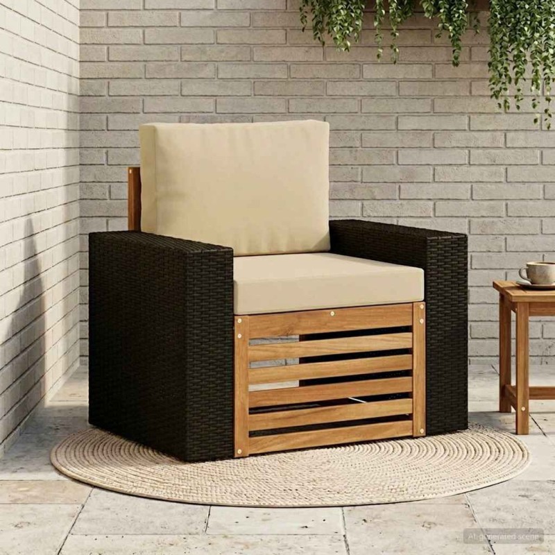 Sofa de milieu extérieur Naturel 638306638306