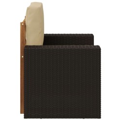 Sofa de milieu extérieur Naturel 638306638306