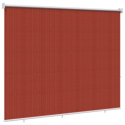 Store enrouleur extérieur à 90% de blocage UV Terracota HDPE 638309638309