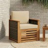 Sofa de milieu extérieur Naturel 638310638310
