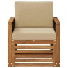 Sofa de milieu extérieur Naturel 638310638310