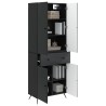 2 pcs Noir 638313638313