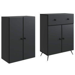 2 pcs Noir 638313638313