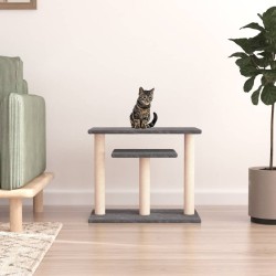 Arbres à chat avec plates-formes gris foncé 62,5 cm 638316638316