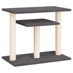 Arbres à chat avec plates-formes gris foncé 62,5 cm 638316638316