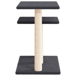 Arbres à chat avec plates-formes gris foncé 62,5 cm 638316638316