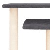 Arbres à chat avec plates-formes gris foncé 62,5 cm 638316638316