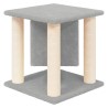 Arbre à chat avec griffoirs en sisal Gris clair 37 cm 638318638318