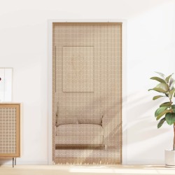 Rideau de porte anti-insectes multicolore 100 x 200 cm Bambou 638328638328