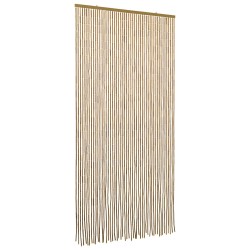 Rideau de porte anti-insectes multicolore 100 x 200 cm Bambou 638328638328