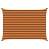 Voile d'ombre Orange et marron 3,5 x 2,5 m 638331638331