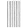 Rideau anti-insectes en chenille Gris et blanc 100 x 200 cm 638335638335