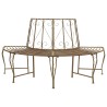 Banc d'Arbre 4-Nombre de places 160 x 80 x 89 cm Acier 638337638337