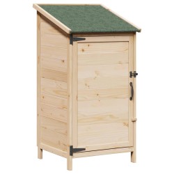 Abri de jardin Naturel 59 x 56 x 113,5 cm Bois de Sapin Massif 638347638347