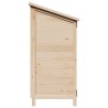 Abri de jardin Naturel 59 x 56 x 113,5 cm Bois de Sapin Massif 638347638347