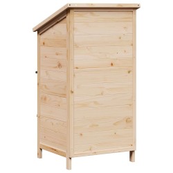 Abri de jardin Naturel 59 x 56 x 113,5 cm Bois de Sapin Massif 638347638347