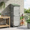 Abri de jardin Gris 59,5 x 56 x 176,5 cm Bois de Sapin Massif 638353638353