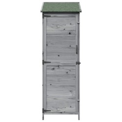 Abri de jardin Gris 59,5 x 56 x 176,5 cm Bois de Sapin Massif 638353638353