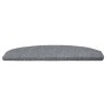 Tapis d'escalier auto-adhésifs 15 pcs Gris clair 638359638359