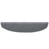 Tapis d'escalier auto-adhésifs 15 pcs Gris clair 638359638359