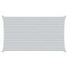 Voile d'ombre Gris clair et blanc 7 x 4 m 638373638373
