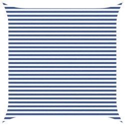 Voile d'ombre Bleu et Blanc 4 x 4 m 100 % polyester Oxford 638374638374