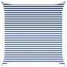 Voile d'ombre Bleu et Blanc 4 x 4 m 100 % polyester Oxford 638374638374