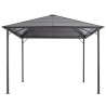 Tonnelle avec toit Aluminium 3x3 m Anthracite 638375638375