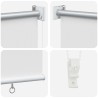 Store roulant extérieur protection UV Blanc Polyester 638379638379