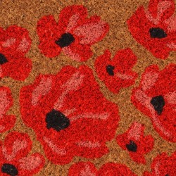 Tapis de porte naturel 45x75 cm fibre de coco touffeté 638381638381