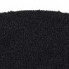 Tapis de porte noir demi-rond 60x90 cm fibre de coco touffeté 638386638386