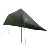 Auvent de véhicule avec toit Vert armée 518 x 580 x 215 cm 638388638388
