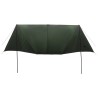 Auvent de véhicule avec toit Vert armée 518 x 580 x 215 cm 638388638388