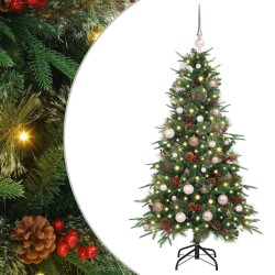 Sapin de Noël Artificiel à Branches Articulées Vert 150 cm 638405638405