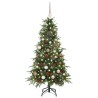 Sapin de Noël Artificiel à Branches Articulées Vert 150 cm 638405638405