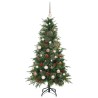 Sapin de Noël Artificiel à Branches Articulées Vert 150 cm 638405638405