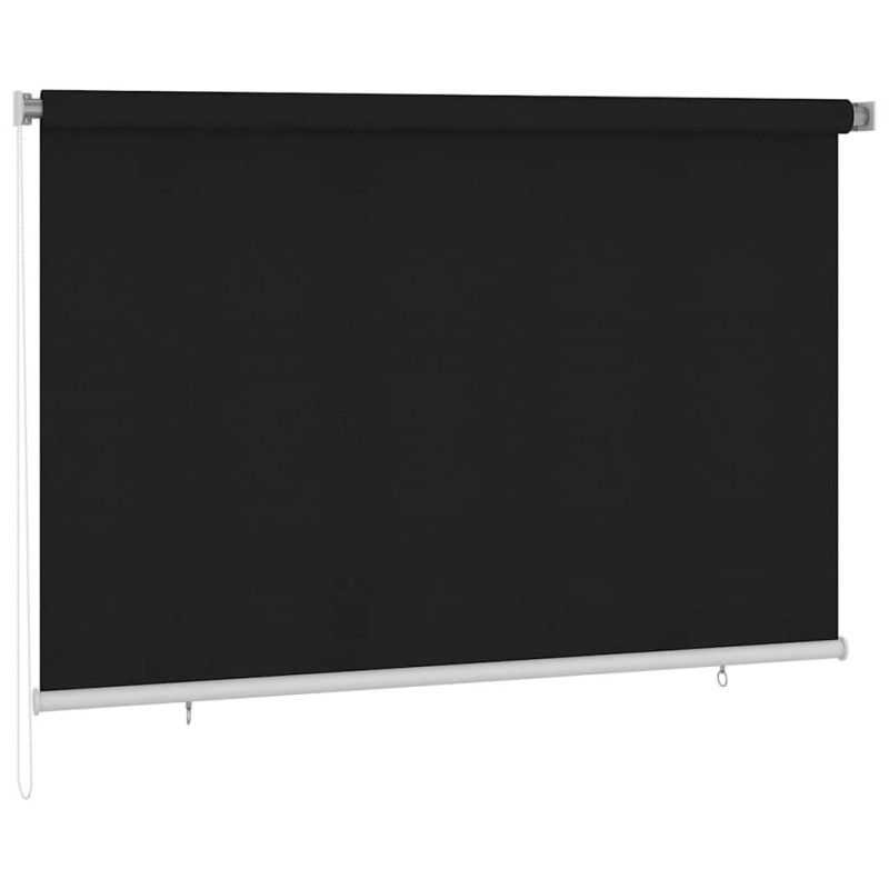 Store roulant d'extérieur 225 (l) x 140 (H) cm noir 638420638420
