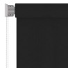 Store roulant d'extérieur 225 (l) x 140 (H) cm noir 638420638420
