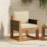 Sofa de milieu extérieur Bois d'Acacia Massif Naturel 638424638424