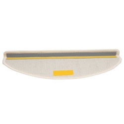 Tapis d'escalier 30 pcs 65x21x4 cm Blanc Demi-rond Grand 638433638433