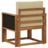 Sofa de milieu extérieur Bois d'Acacia Massif Naturel 638434638434