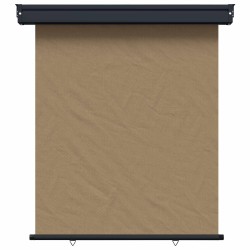 Store latéral de balcon 117 x 250 cm 100% polyester fer acier 638437638437