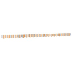 Tissu de remplacement de cantonnière d’auvent multicolore 5 m 638449638449