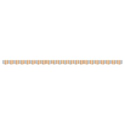 Tissu de remplacement de cantonnière d’auvent multicolore 5 m 638449638449