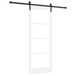 Porte coulissante ORKDAL Blanc et Noir 83 x 202 cm 638453638453